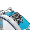 8 Inch Tambourine Hand Drum Handbell Drum Self-Tuning Double Row Tambourine Educational Enlightenment Percussion Instrument