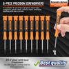 86-Piece Professional Screwdriver Set - Magnetic Tip with 40 Bits & 20 Drill Bits, Chrome Vanadium Steel for Precision Repair