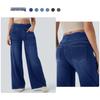 2025 Summer Women's High-Waisted Slimming Wide-Leg Jeans: Casual, Versatile, and Fashionable