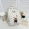 Schoolbag Large Capacity Hello Kitty Backpack Casual Cartoon Korean Version Cute Printed School Bag Lightweight Travel Backpack