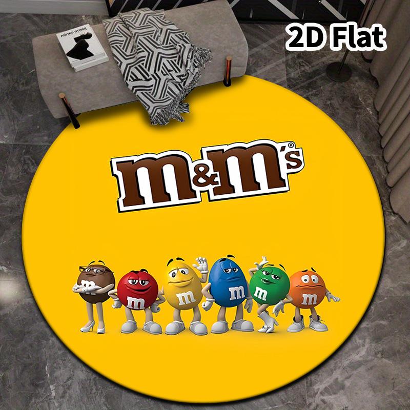 Mm'S Round Area Rug Carpet Rug For Living Room Bedroom Sofa Playroom Decor Nonslip Floor Mat