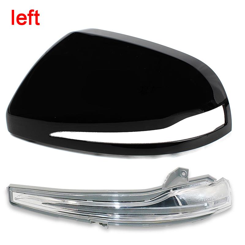 1/2 Pcs Car LED Rear View Mirror Light Lamp Housing and Lamp Set