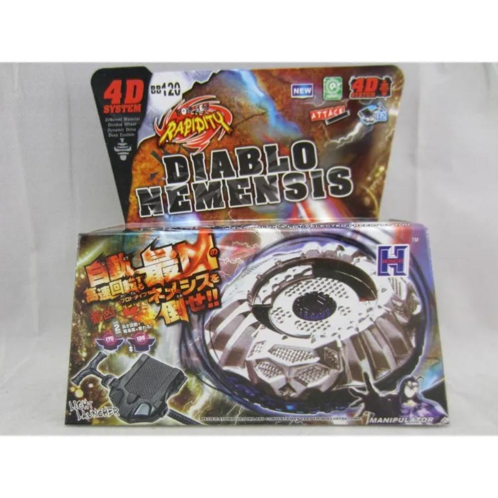 Takara Tomy 4D Metal Fusion Spinning Top Set With Launcher, Battling Gyro Toy, Interactive Gift (Random Parts)