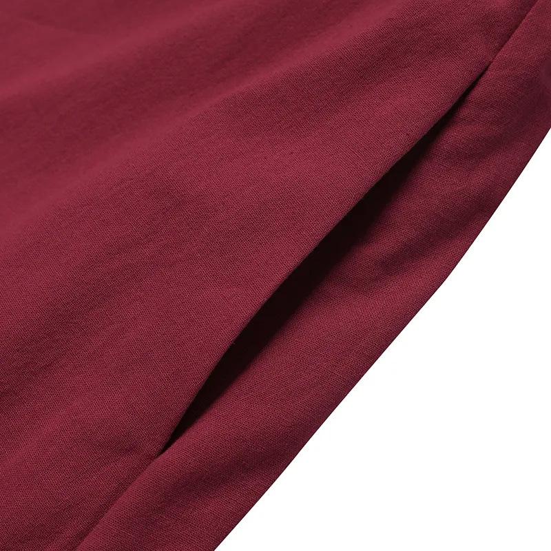 Einfarbiges Baumwoll-Leinen-Kleid, Mittellang, Schnürung, Taillenbetonend, Schlankmachend und Modischer Weiter Rock