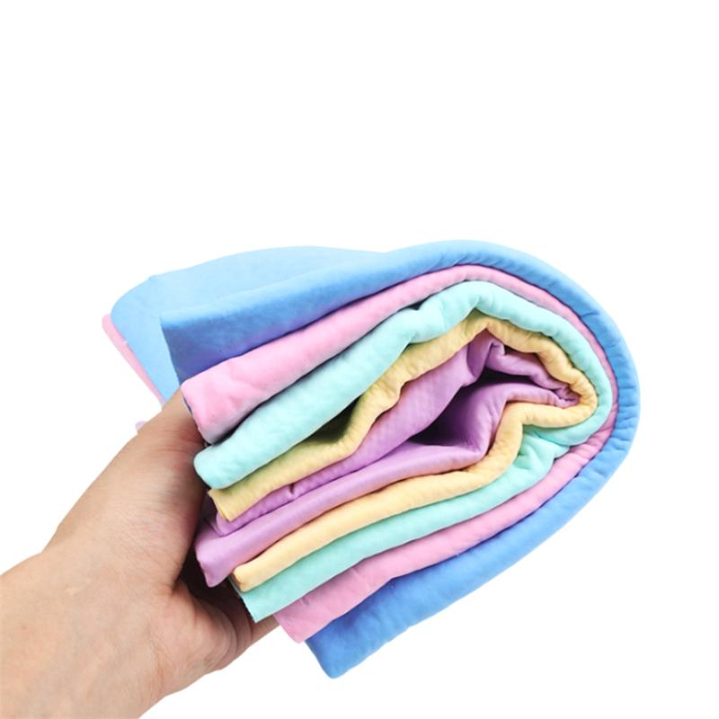 Pva Wash Car Towel Premium Quick-Dry Towel Ultra Absorbent Scratch-Free Reusable For Auto Maintenance Soft Deerskin Cloth