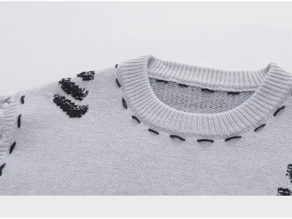 Men's Knitted Sleeveless Sweater Vest - 2023 Autumn/Winter Round Neck Slim Waistcoat