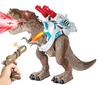Robot Dinosaur Toy - Walking, Roaring, Lighting, and Splashing! Rampage T-Rex Robot Multi-Function Battle Action Figure for Boys