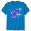 Graffiti 67 Unisex T Shirt Bright Neon Paint Slogan Six Seven Meme Number Day