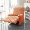Gekräuselter Seersucker-Liegesofabezug, geteilter Stil, Sofabezug für Wohnzimmer, elastischer Lazy Boy-Stuhlbezug, Sesselbezug