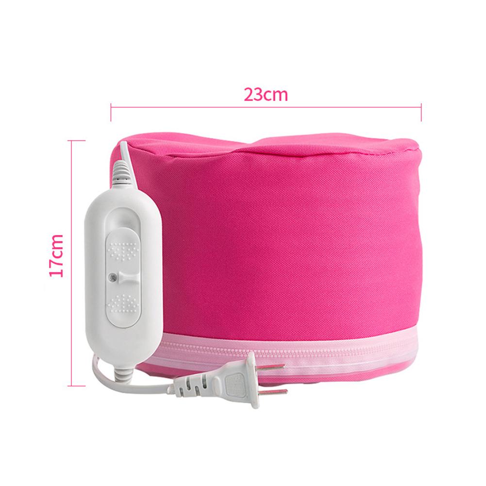 Hair Steamer Cap Beauty Steamer Nourishing Hat 220V Deep Conditioning Heat Cap with Intelligent Protection for Hair Spa Home Use