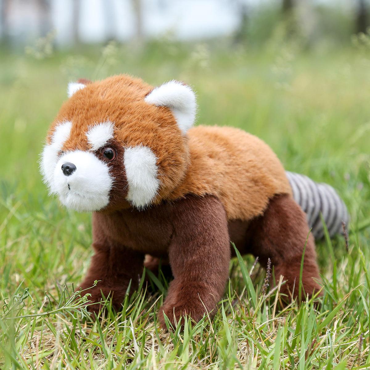 

Lie posture simulation raccoon doll raccoon plush toy girl throw pillow doll children doll birthday gift about 50cm/210g