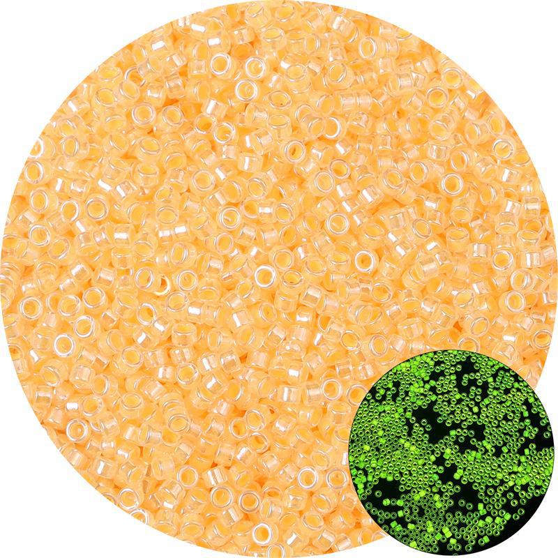 Luminous Handmade Glass Seed Beads for DIY Jewelry - Round Beads for Necklace & Bracelet Accessories