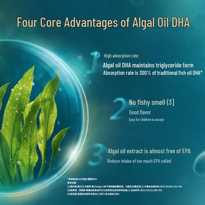 BY-HEALTH Algae Oil DHA Softgel Gift Set for Youth