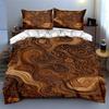 Swirled, Wooden, Textured Bedding Duvet Cover Sets Duvet Covers Pillowcases Gifts (1 * Duvet Cover 2 * Pillowcases, Without Duvet Insert)