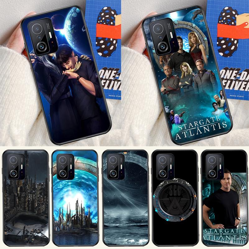 Stargate Atlantis Case For Xiaomi 15 Ultra 13 14 11T 12T 13T 14T Pro POCO X7 Pro F5 F6 M6 X3 X5 X6 Pro Coque