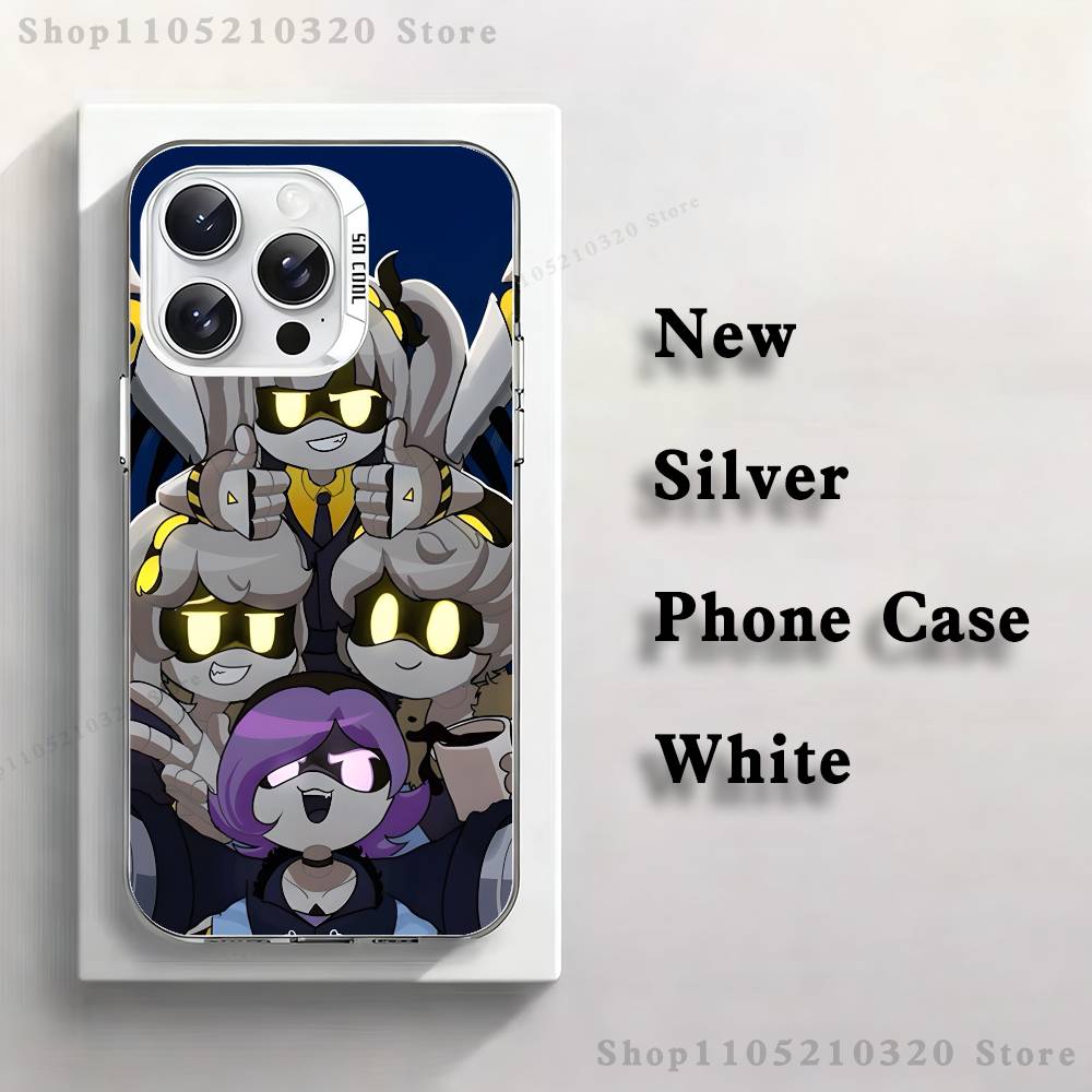 

M-Murder D-Drones Game Phone Case For iPhone 17,16,15,14,13,12,11,Pro,Max,Plus,E,Air,Mini White Tpu Cover iPhone17pro