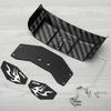 RC Car Tail Wing RC Rear Wing Carbon Fiber Rear Wing for Losi 1/24 Micro-B 2WD Buggy Upgrade Parts