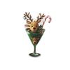 2D Flat Acrylic Christmas Beverage Cup Ornaments Interesting Christmas Pendants