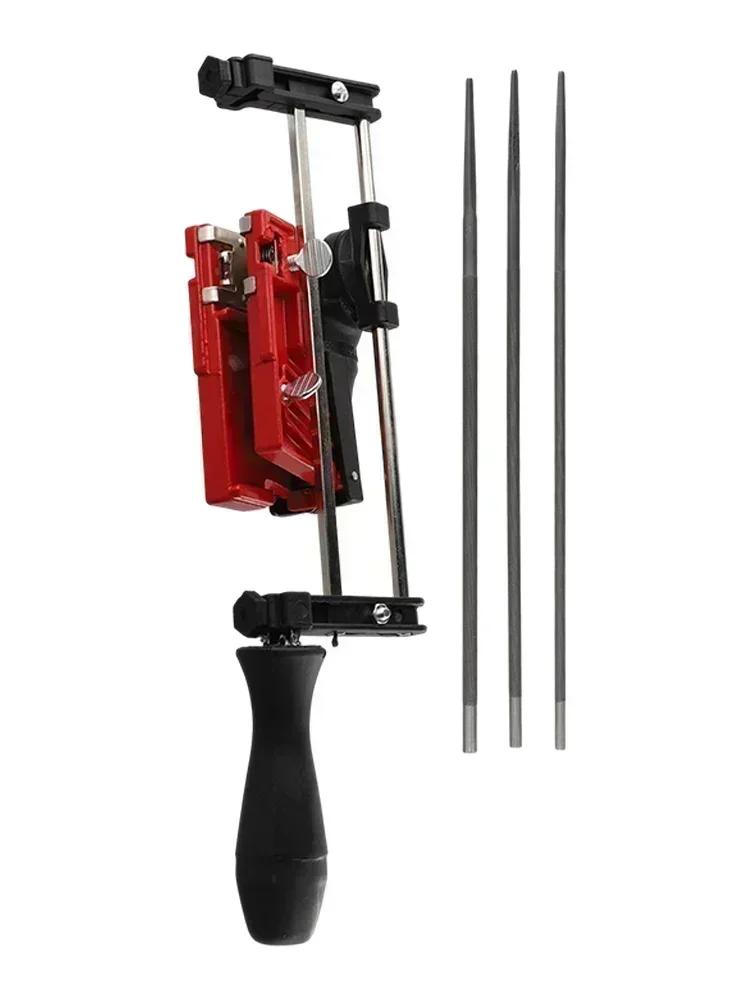 30*16*6cm Chain Saw Sharpener Chainsaw Sharpener With Files Chain Repair Chain Maintenance 30*16*6cm For Home Use