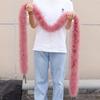 2M 50Grams Marabou Turkey Feathers Boa Trim for Crafts Needlework Shawl Party Scarf Carnival Costume Wedding Plumes Decoration