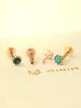 Minimalpiercing 14K Internal Mini-Me Round Labret Piercing