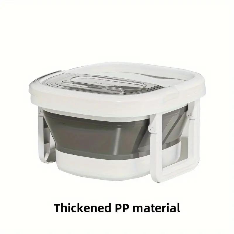 Portable Foldable Foot Soak Tub - Odorless, Battery-Free Massage Basin For Relaxing Spa Experience