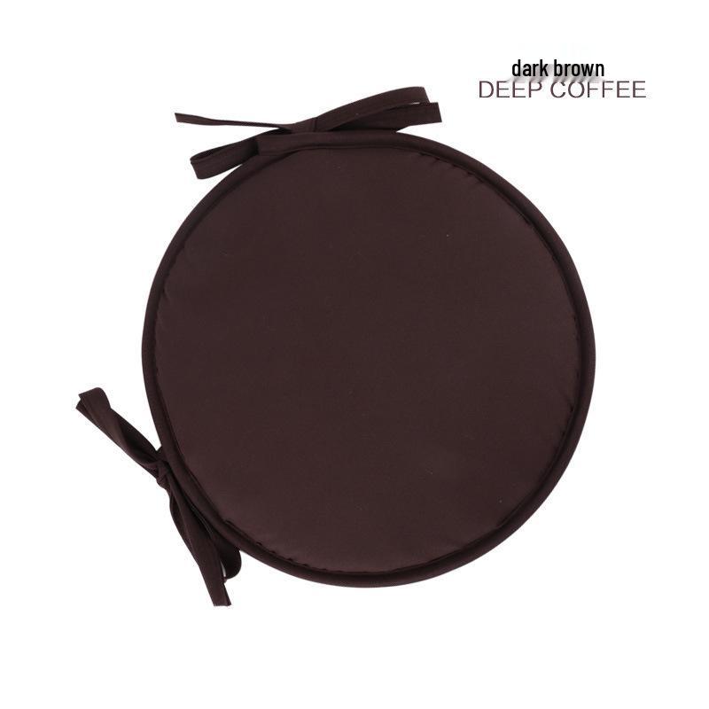 Green Round Chair Cushion - Thickened Seat Pad for Home, Office, or Dining Chair