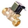 3Celsius4   24V Solenoid Valve, Electric Solenoid Valve Water   Control with Brass Body for Steady  , Easy Installation