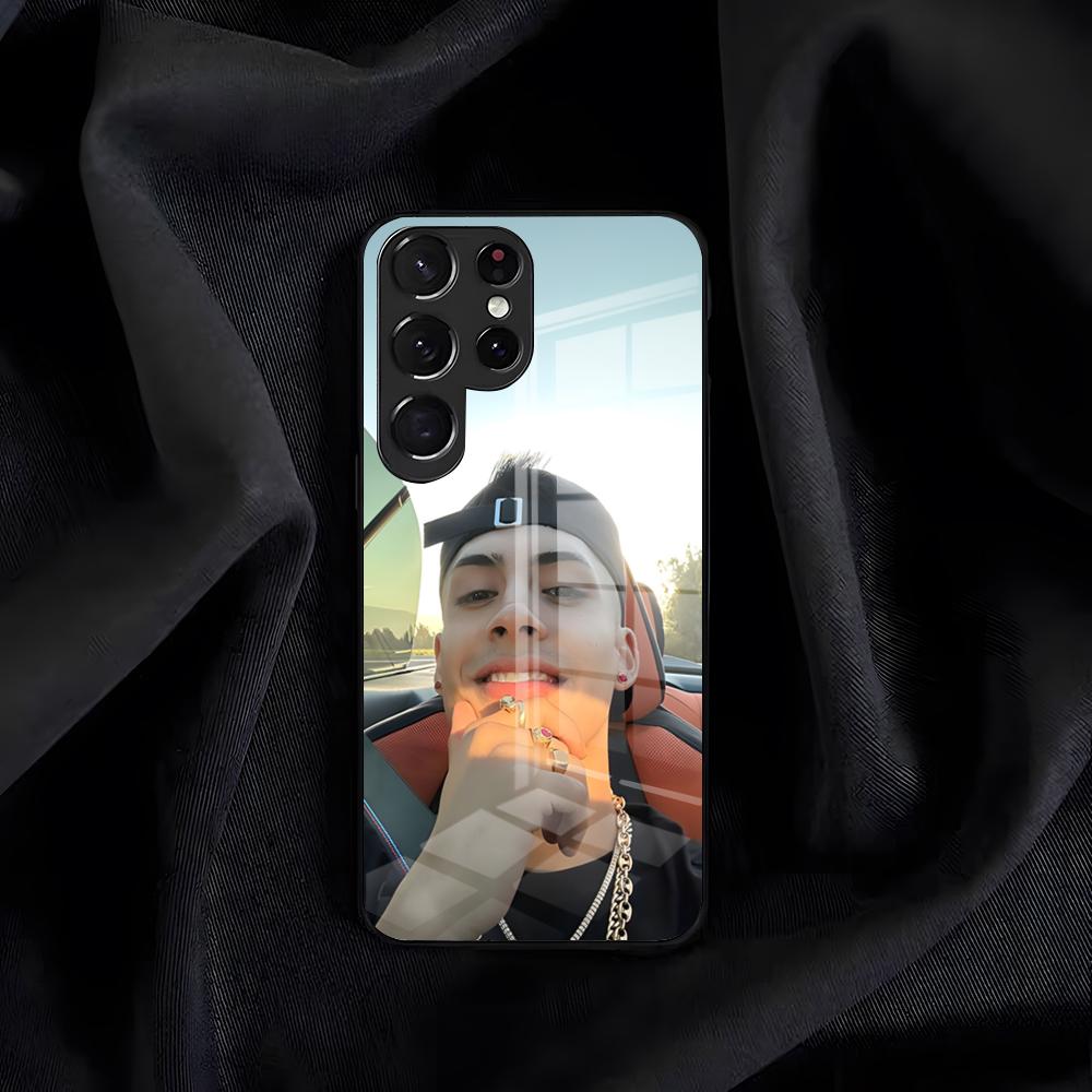 

Rapper Cris MJ Phone Case For Samsung S26 S25 Edge S24 S23 S22 S21 S20 Ultra Plus FE Glass Cover Galaxy S21 FE