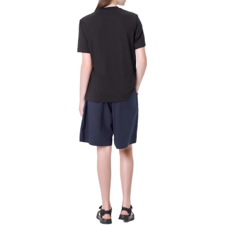 FILA T Shirt Korean Style Unisex Black FS2RSG2112X-BLK