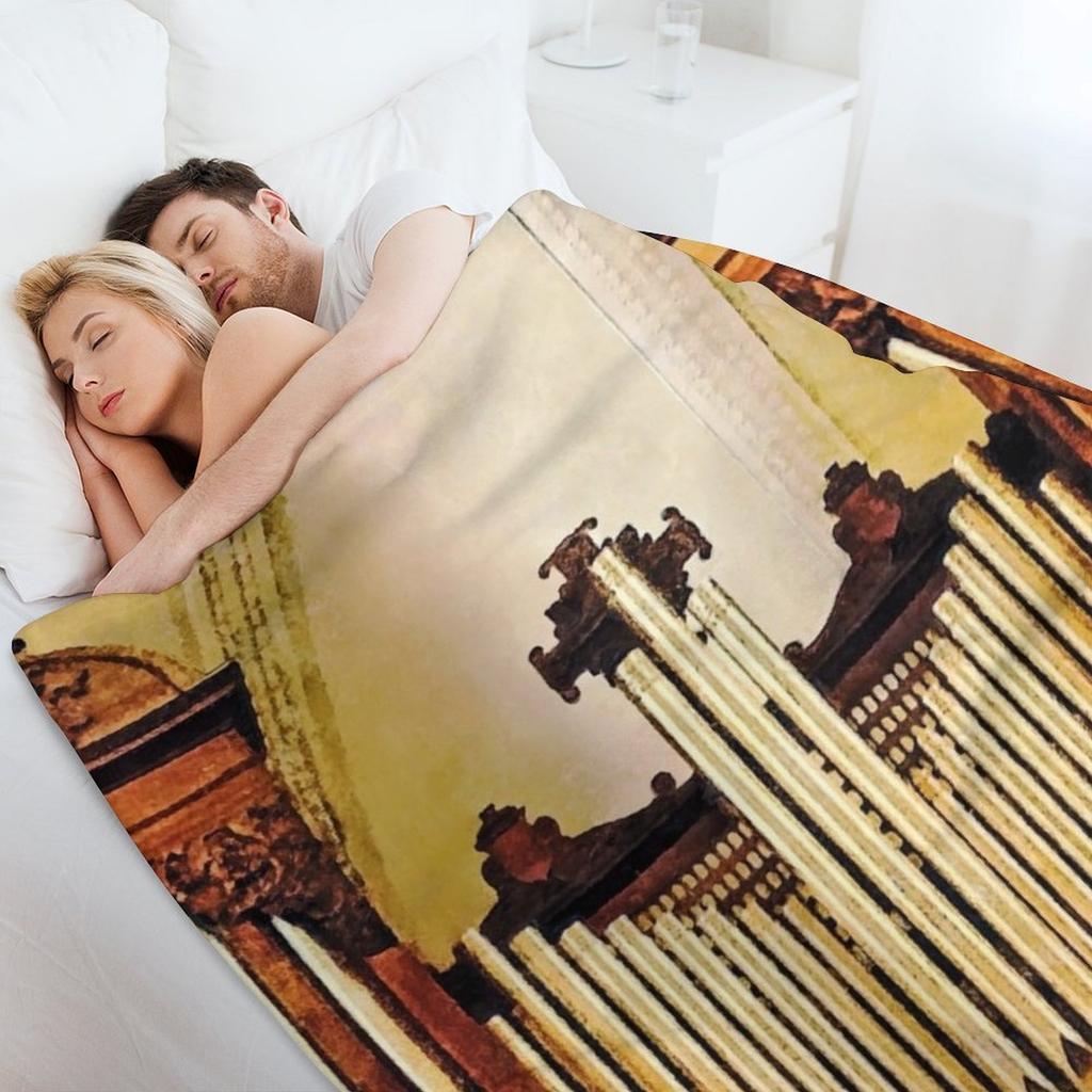 Church Organ Throw Blanket Decorative Sofa for Babies Fashion Sofas For Baby Blankets