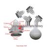 Universal Car Door Panel Protective Clip for Wheel Arch Liner and Skirt Decoration