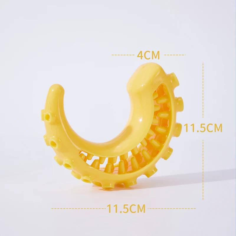 TPR Bite Resistant Dog Chew Toys for Small Medium Dogs Interactive Pet Teeth Cleaning Toys Puppy Teething Chew Supplies