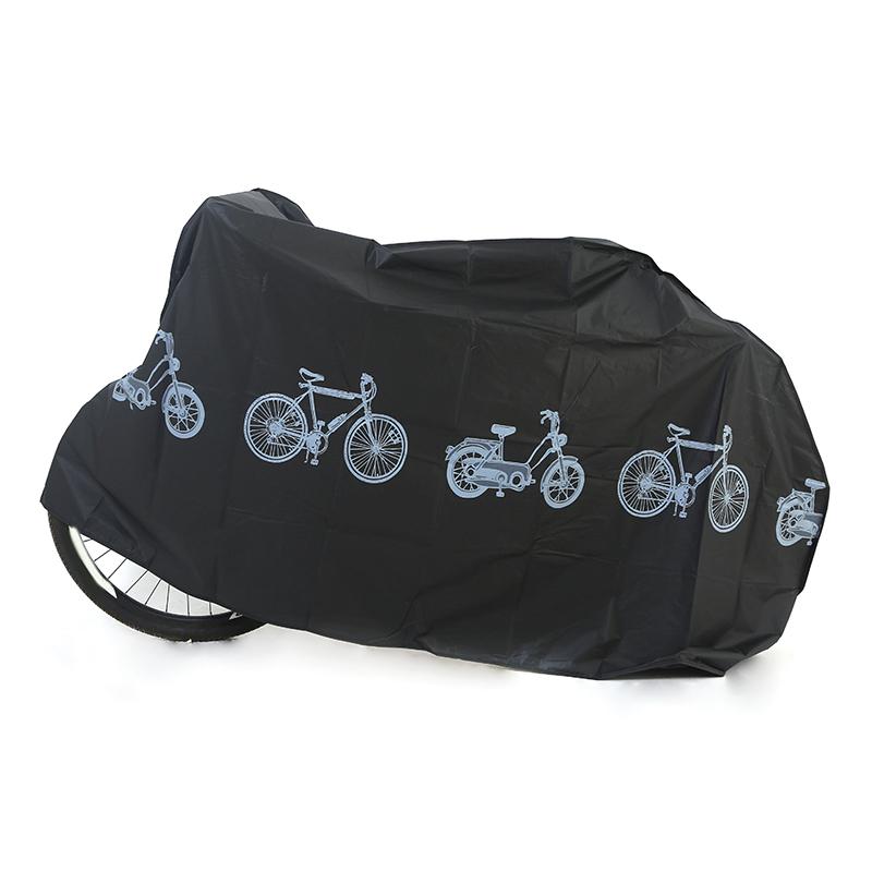 

Thicken Waterproof Dust Proof Mountain Bike Cover Sun Protection Bicycle Motorcycle Cover 200*100cm чёрный