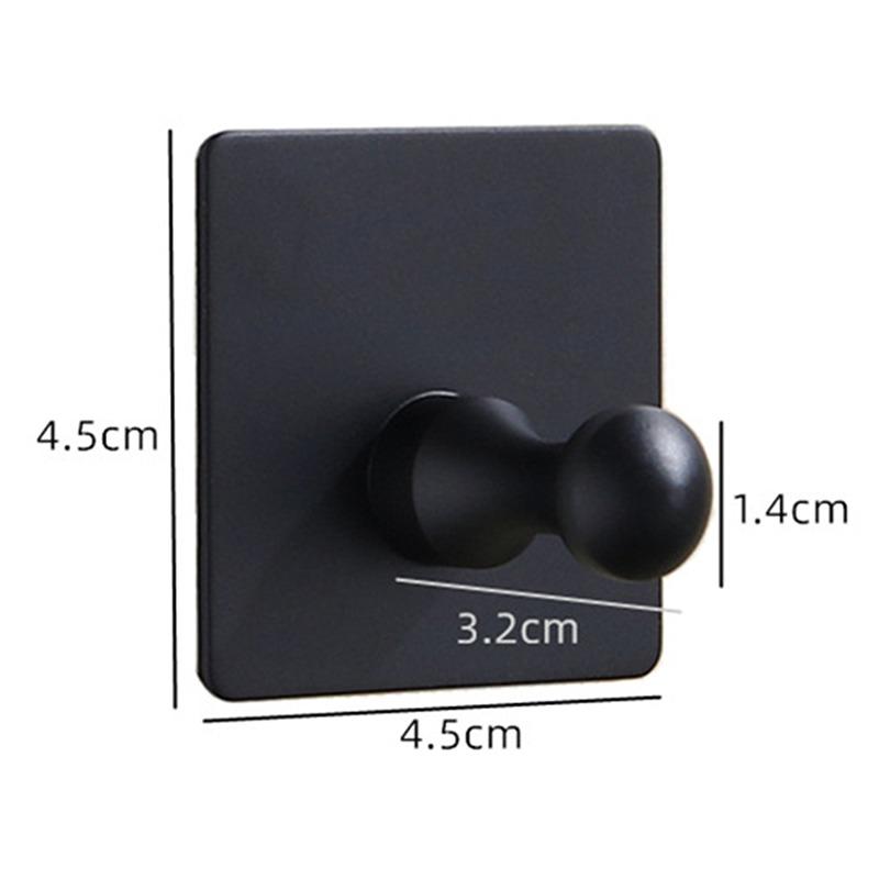 Punch Free Hooks Strong Self Adhesive Door Wall Vacuum Sticky Hooks Clothes Hangers Hooks Towel Racks Kitchen Bathroom Supplies