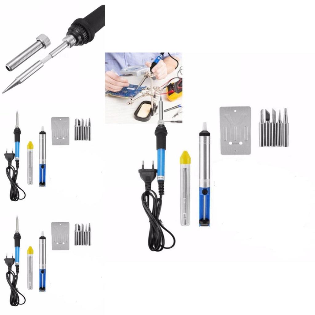 Soldering Iron Kit With Adjustable Temperature For Electronics Repair And Diy Projects