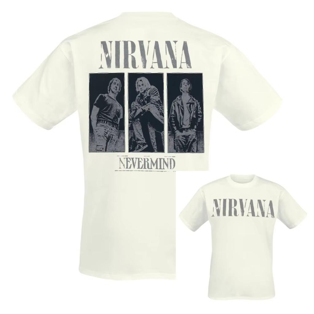2026 Nirvana Cotton Unisex Shirt Y2k Garbage Rock Graphics Hiphop New Unisex Clothing Unisex Summer Short Sleeved TShirt