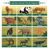 Safari Animal Toy 12 Realistic Jumbo Wild Jungle Animal Large African Zoo Animal Figure Set with and Plastic Animal Learning Toys for Boys and Girls