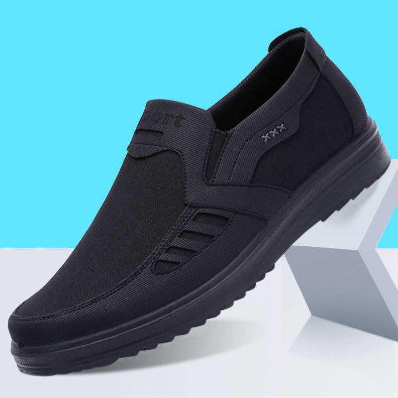 Hy ****** and Autumn Old ******* Cloth Shoes Men's Shoes Breathable Men's Single Shoes Middle-aged and Elderly Father Shoes S**t Sole Non-slip Cas