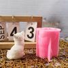 Easy To Use Cats Decoration Silicone Molds Flexible and Easy to Clean Cats Shape Silicone Ornament Mould for Crafts