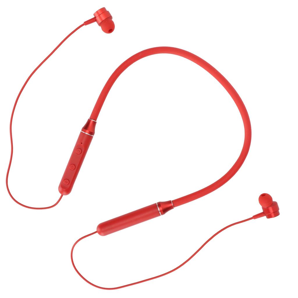 WSYD600 Bluetooth Neckband Headphones Wireless Stereo Headset for Sports Running Walking(Red )