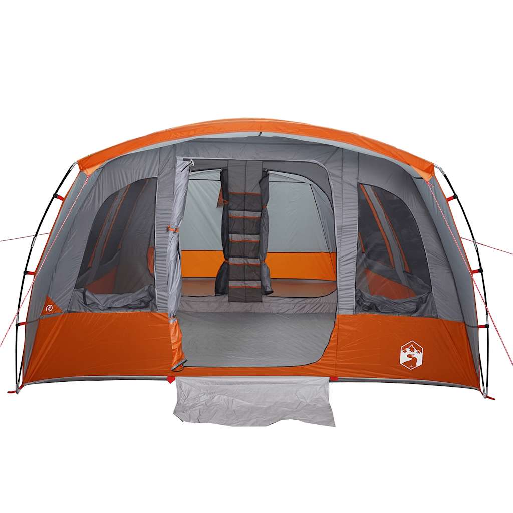 Tunnel Family Tent for 8 Persons Grey Waterproof