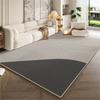 Tapis abstrait géométrique minimaliste pour salon, tapis de sol doux antidérapant, tapis de sol bohème moderne, décoration de maison