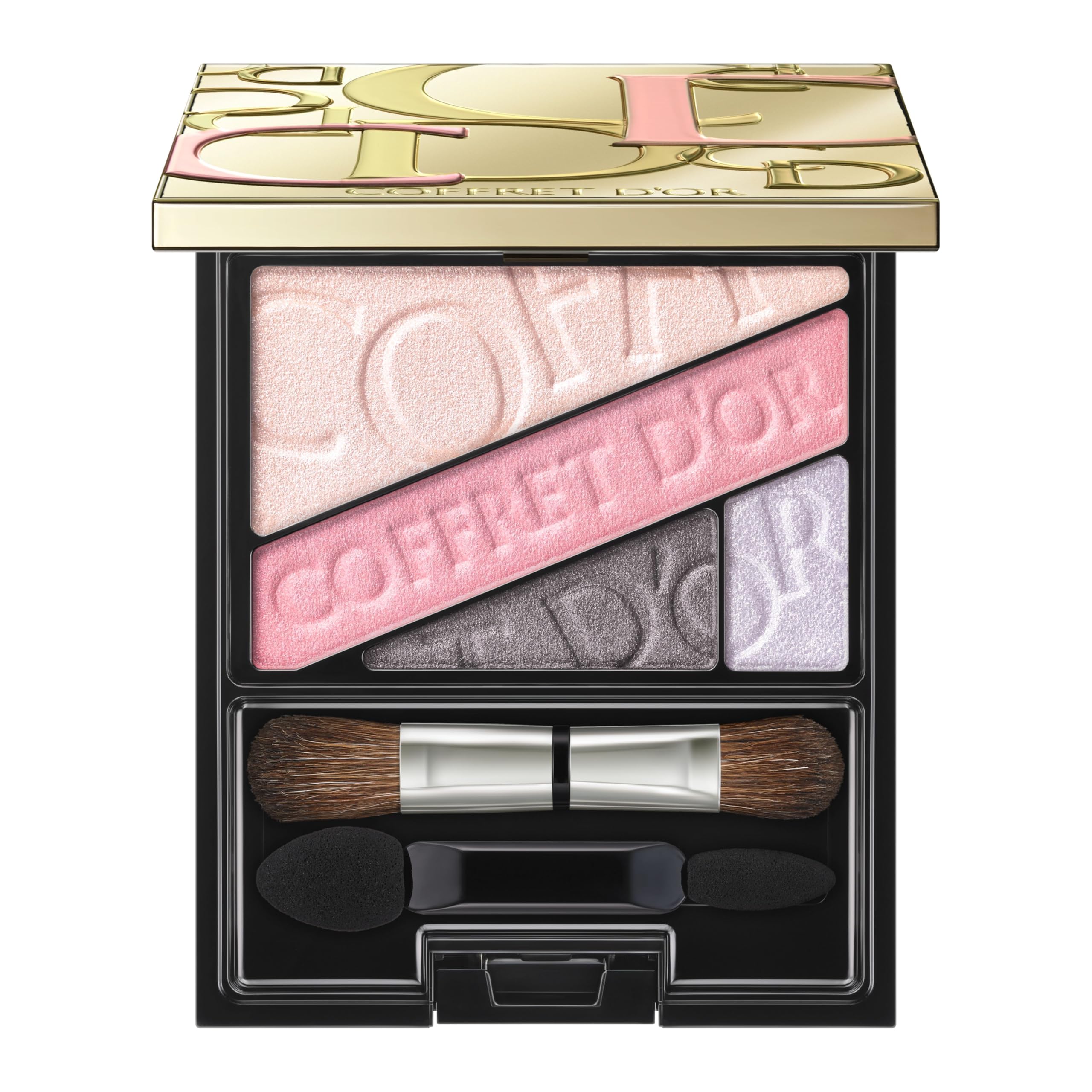 НАБОР Beauty Aura Eyes Тени для век 07 Прозрачный розовый D OR