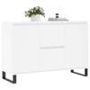 Sideboard White 101.5 X 35 X 70 Cm Particleboard
