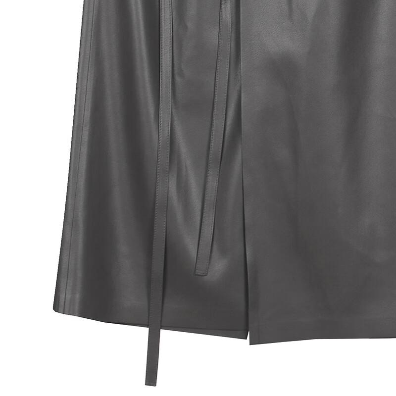 Less 2024 Fall H-Line Long Skirt