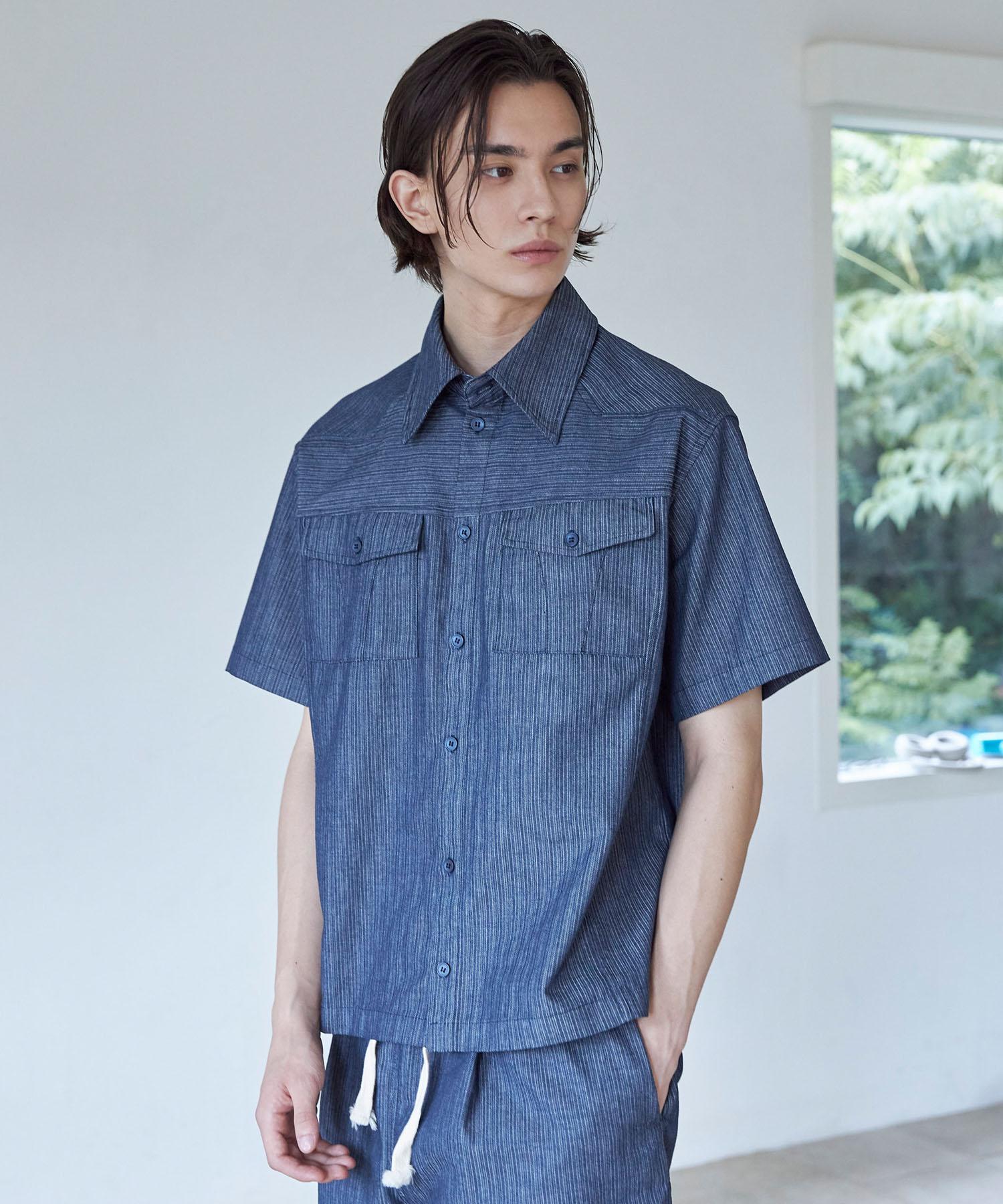 Centair Vernis Western Denim Shirt_Indigo Indigo/46