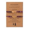 JYL TS Bracelet Mother-Daughter  2-Piece Heart Braided Strengthens Bond & Family Luck