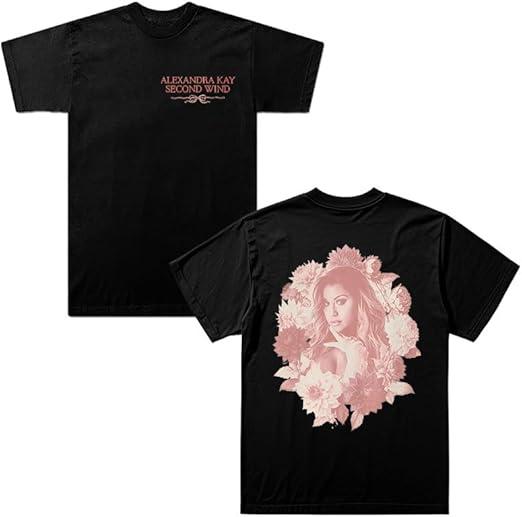 Alexandra Kay Merch Second Wind TShirt Summer Fashion Casual Y2K Short Sleeve Tee Sport Unisex Top S