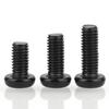 304 Stainless Steel Black Pan Head Phillips Screw with Dacromet Coating